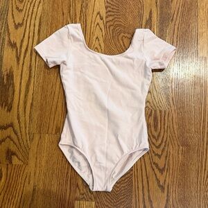 Bloch pink ballet leotard w/skirt (L 10-12)